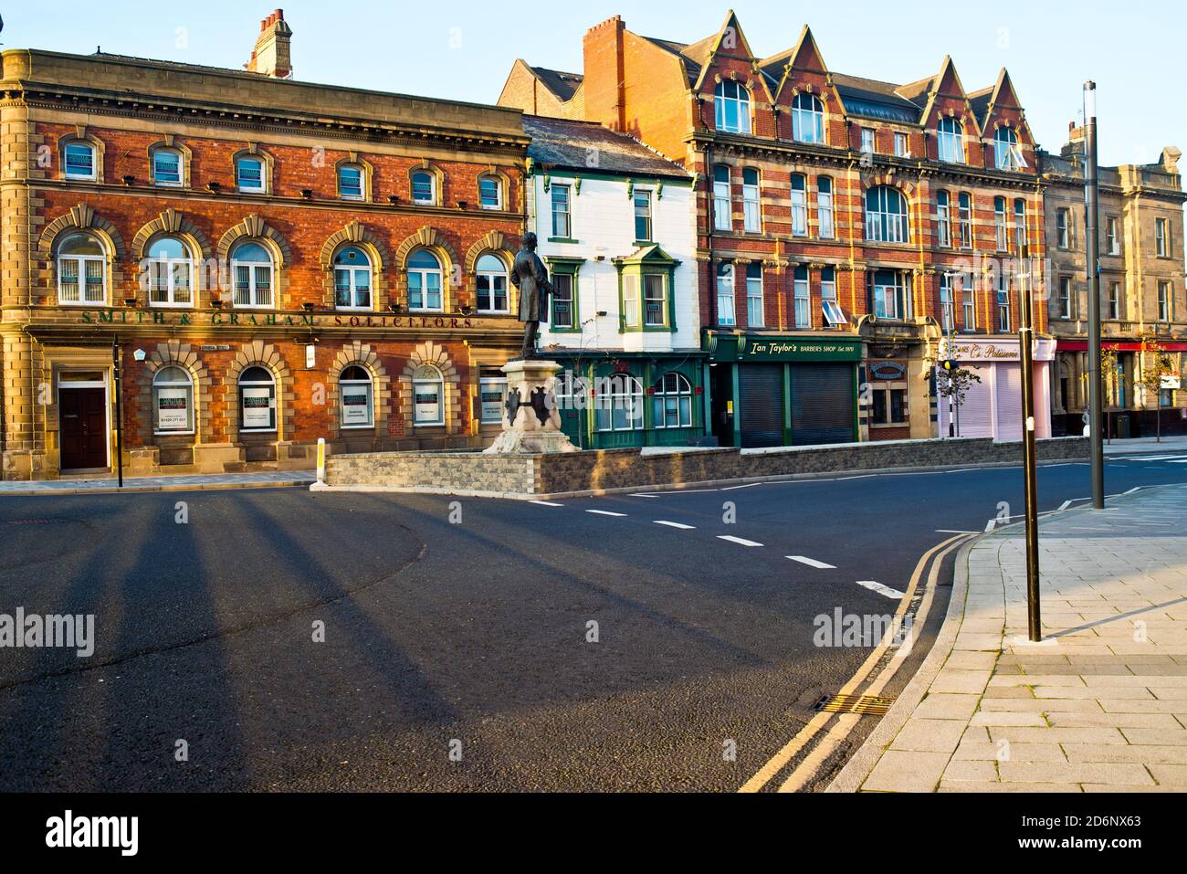Church Street, Hartlepool, Nordostengland Stockfoto