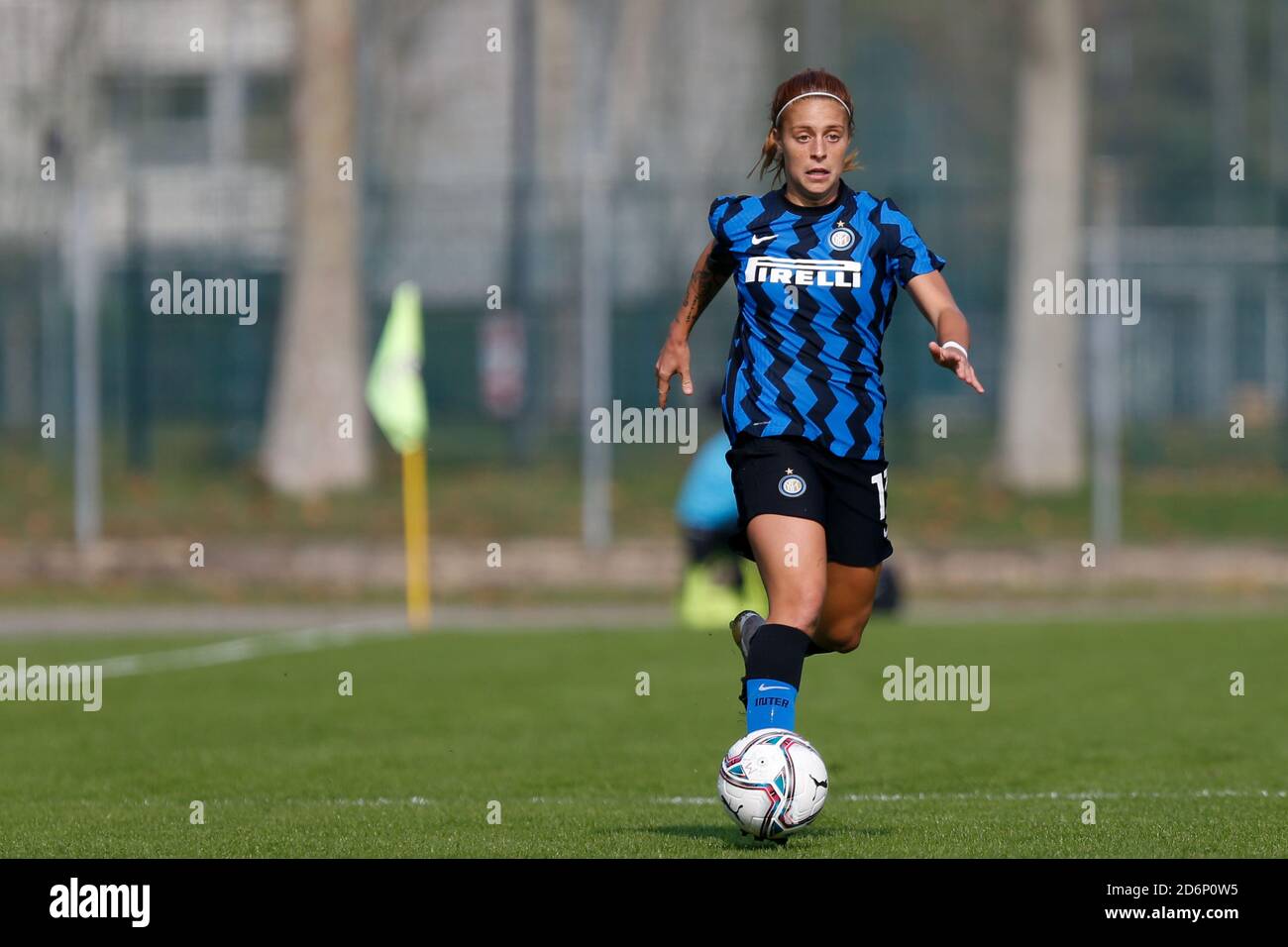 Mailand, Italien, 18. Oktober 2020, Beatrice Merlo (FC Internazionale) während AC Mailand gegen FC Internazionale, Italienische Fußballserie A Frauenmeisterschaft - Credit: LM/Francesco Scaccianoce/Alamy Live News Stockfoto