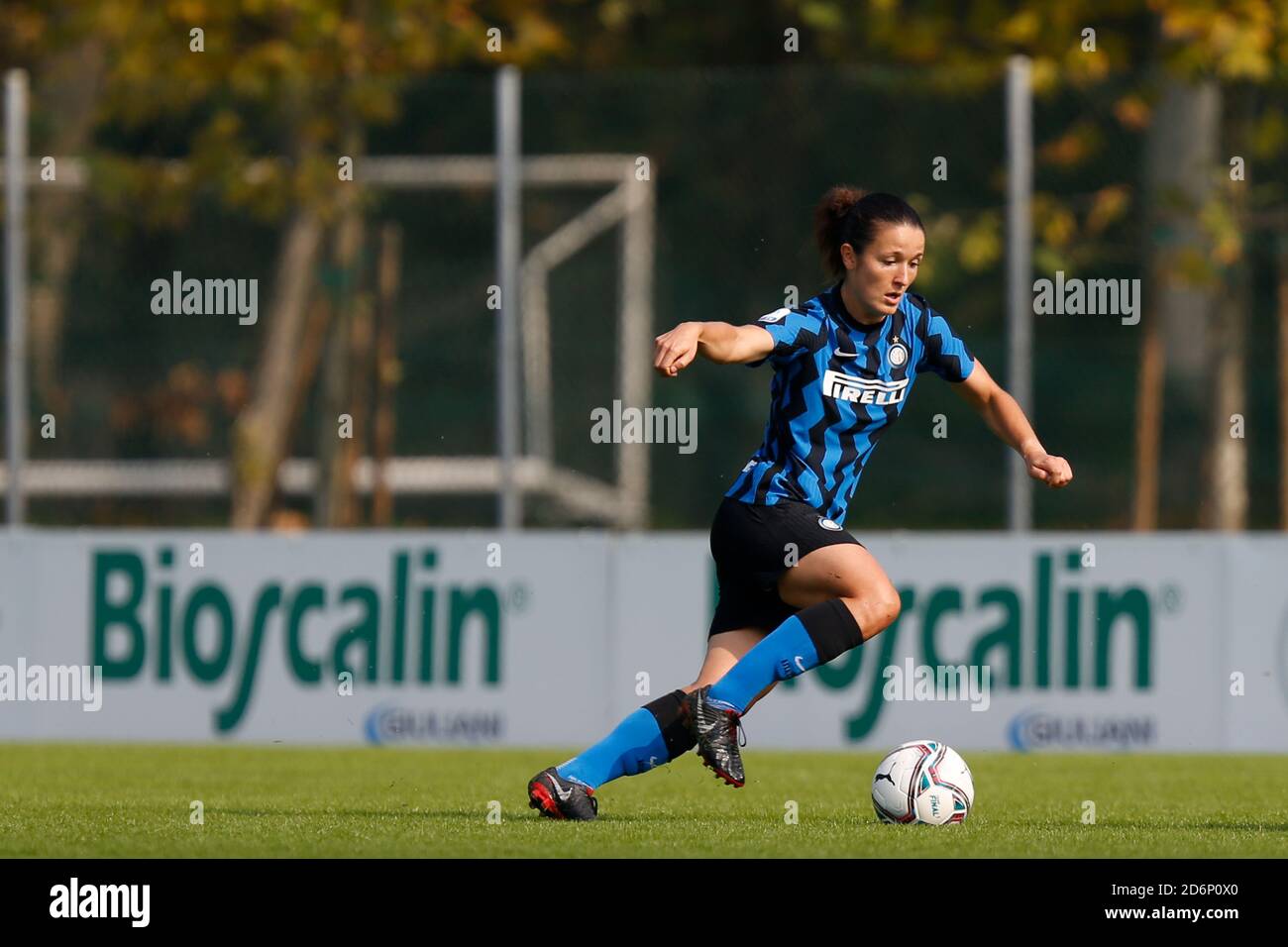 Mailand, Italien, 18. Oktober 2020, Eva Bartonova (FC Internazionale) während AC Mailand gegen FC Internazionale, Italienische Fußball Serie A Frauen Meisterschaft - Credit: LM/Francesco Scaccianoce/Alamy Live News Stockfoto