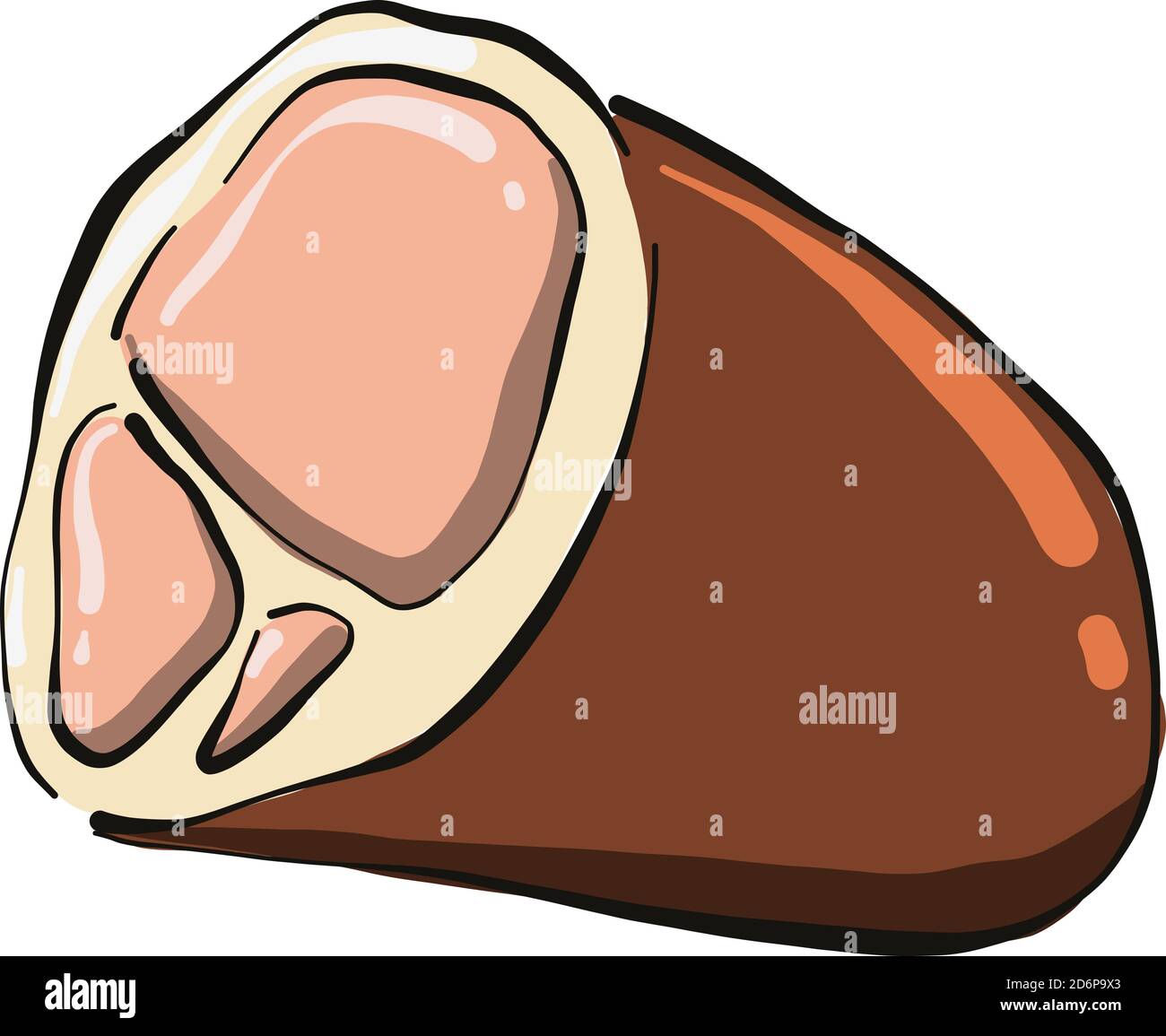 Gehacktes schweinefleisch und schinken Stock-Vektorgrafiken kaufen - Alamy