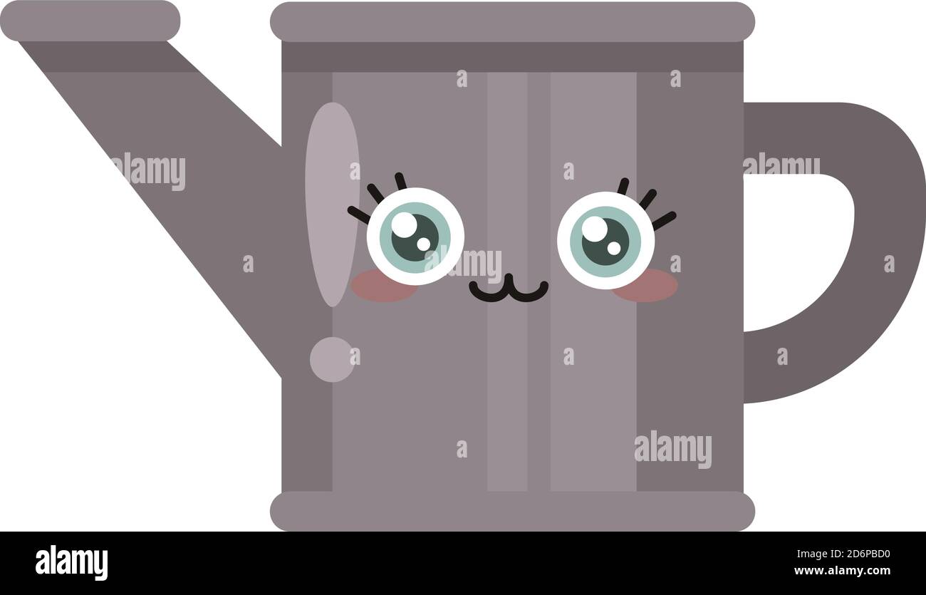 Blumenregner, Illustration, Vektor auf weißem Hintergrund. Stock Vektor