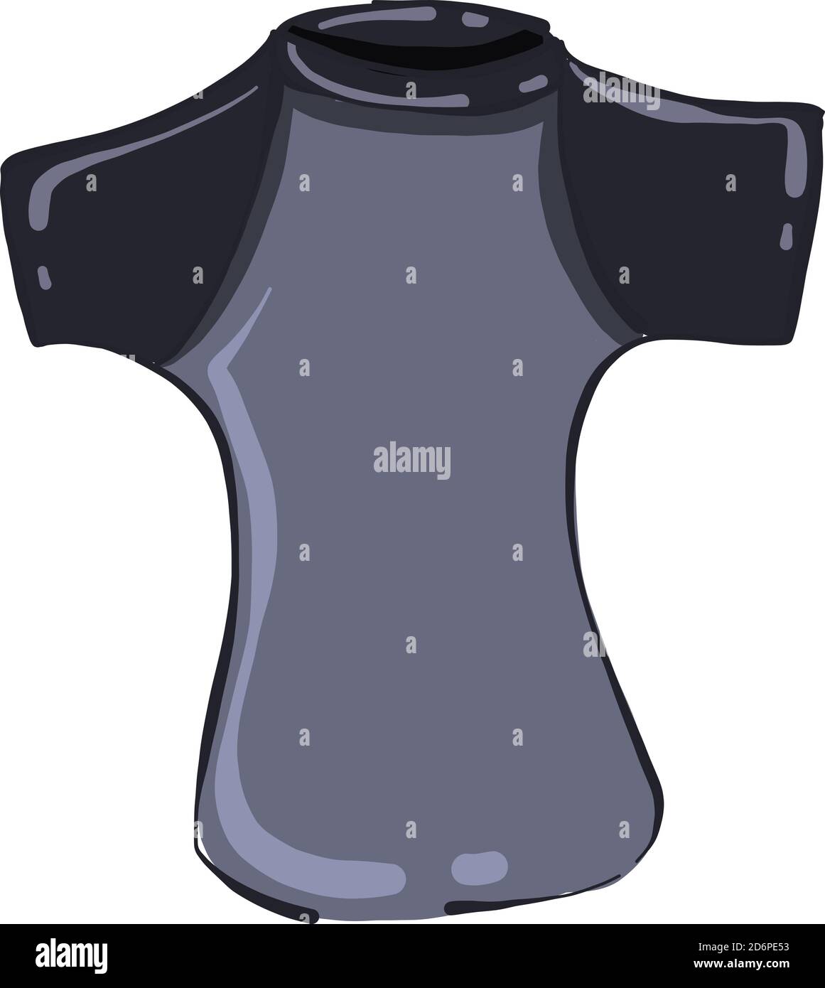 Swim Trikot, Illustration, Vektor auf weißem Hintergrund. Stock Vektor