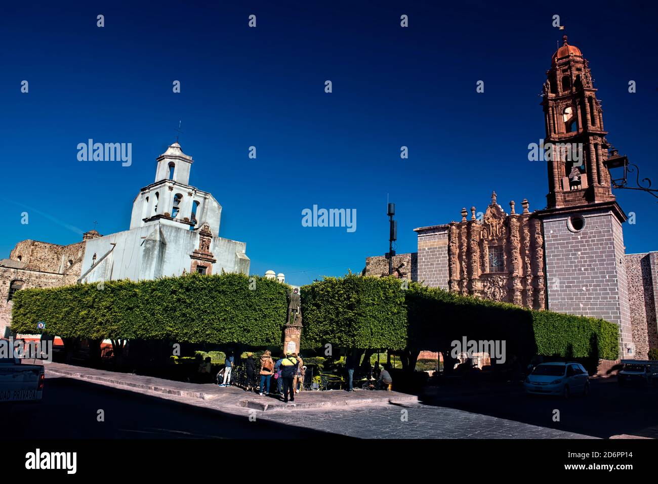 Templo de Nuestra Señora de La Salud, San Miguel de Allende, Guanajuato, Mexiko Stockfoto