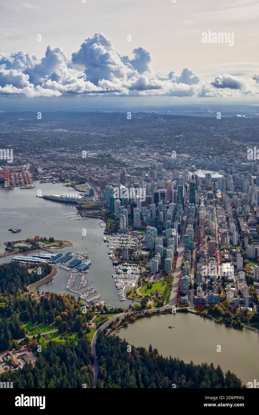 Downtown Vancouver, British Columbia, Kanada Stockfoto