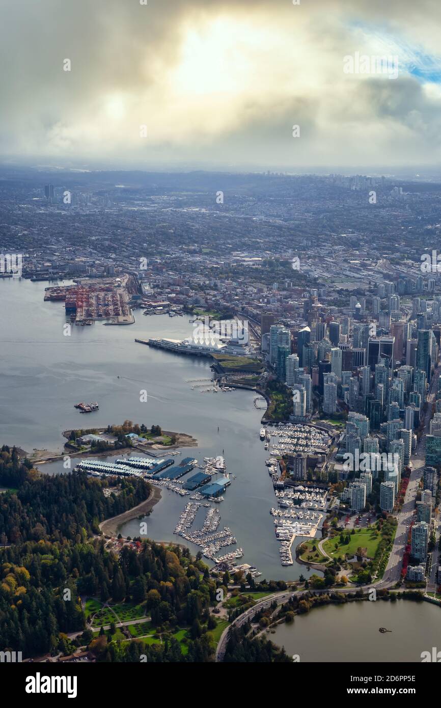 Downtown Vancouver, British Columbia, Kanada Stockfoto