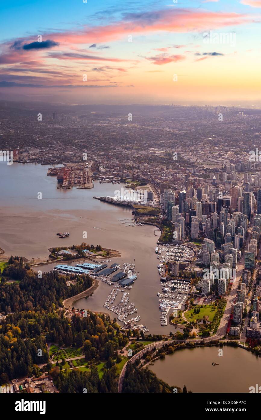 Downtown Vancouver, British Columbia, Kanada Stockfoto