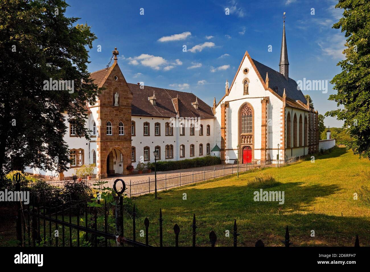 Kloster Mariawald, der einzige Trappistenorden in Deutschland, geschlossen 2018, Deutschland, Nordrhein-Westfalen, Eifel, Heimbach Stockfoto