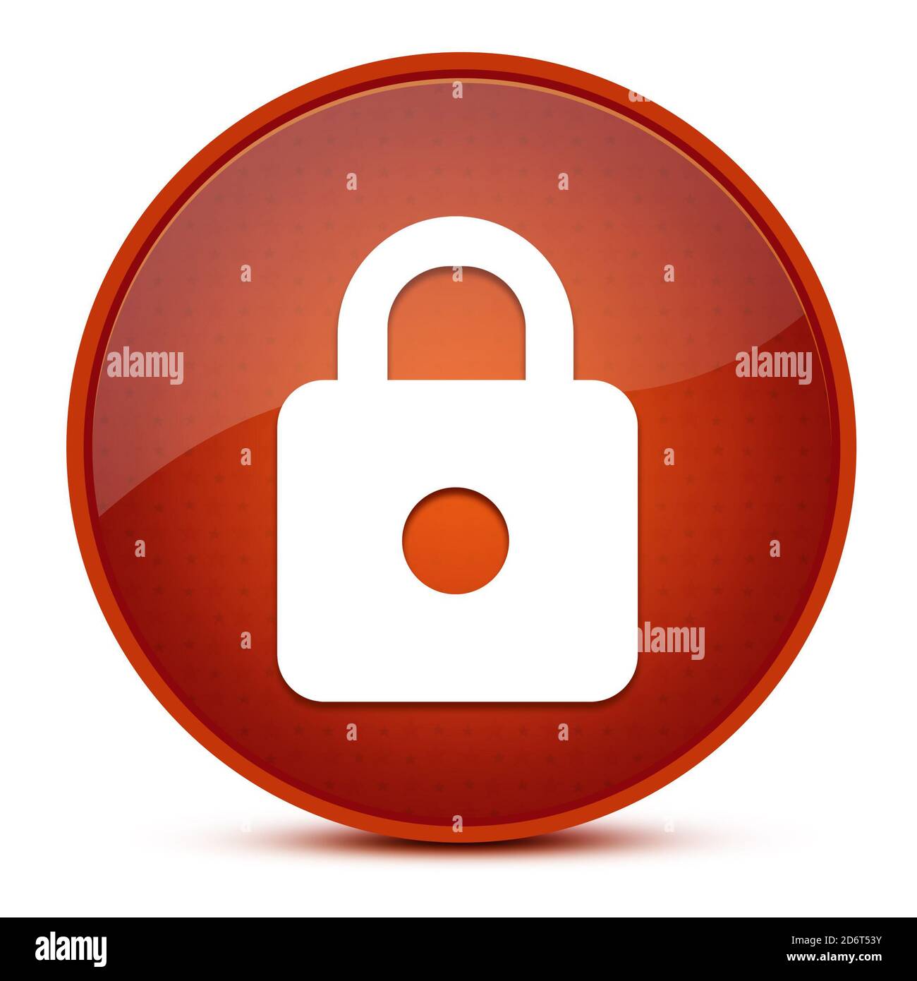 https ästhetische glänzend braun runde Taste abstrakte Abbildung Stockfoto