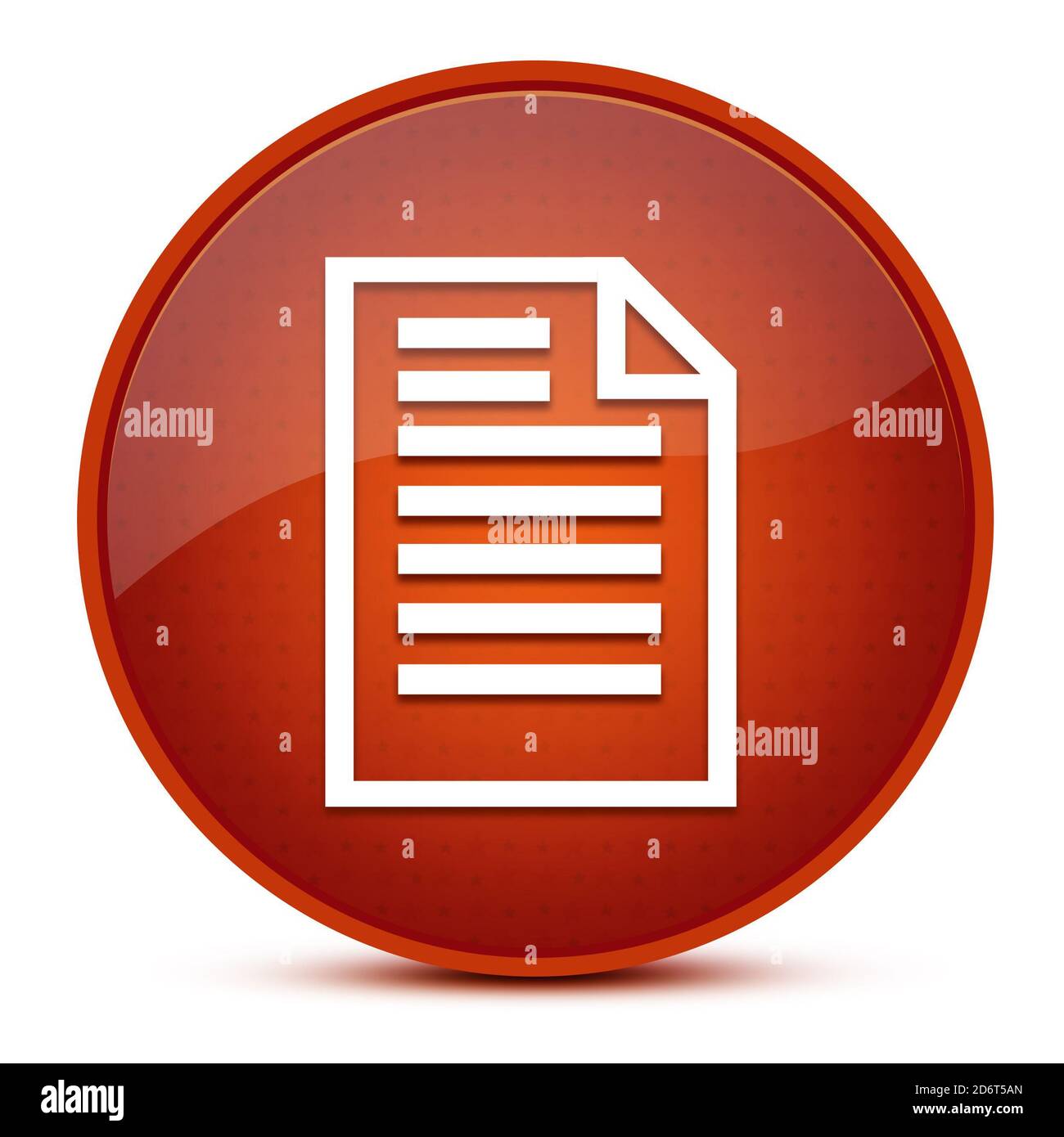 Zitat Seite ästhetische glänzend braun runde Knopf abstrakte Illustration Stockfoto
