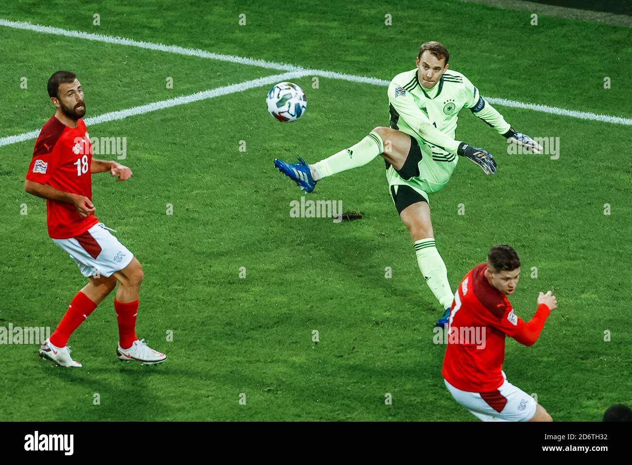 Tritt Stoß Beim Fußball Engl www.alamy.de
