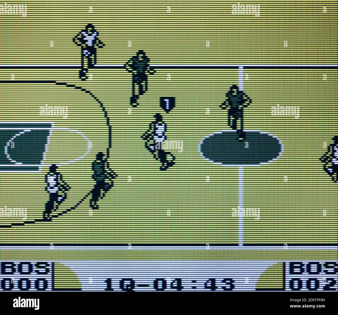 Double Dribble 5 auf 5 - Nintendo Gameboy Videogame - Nur für redaktionelle Zwecke Stockfoto