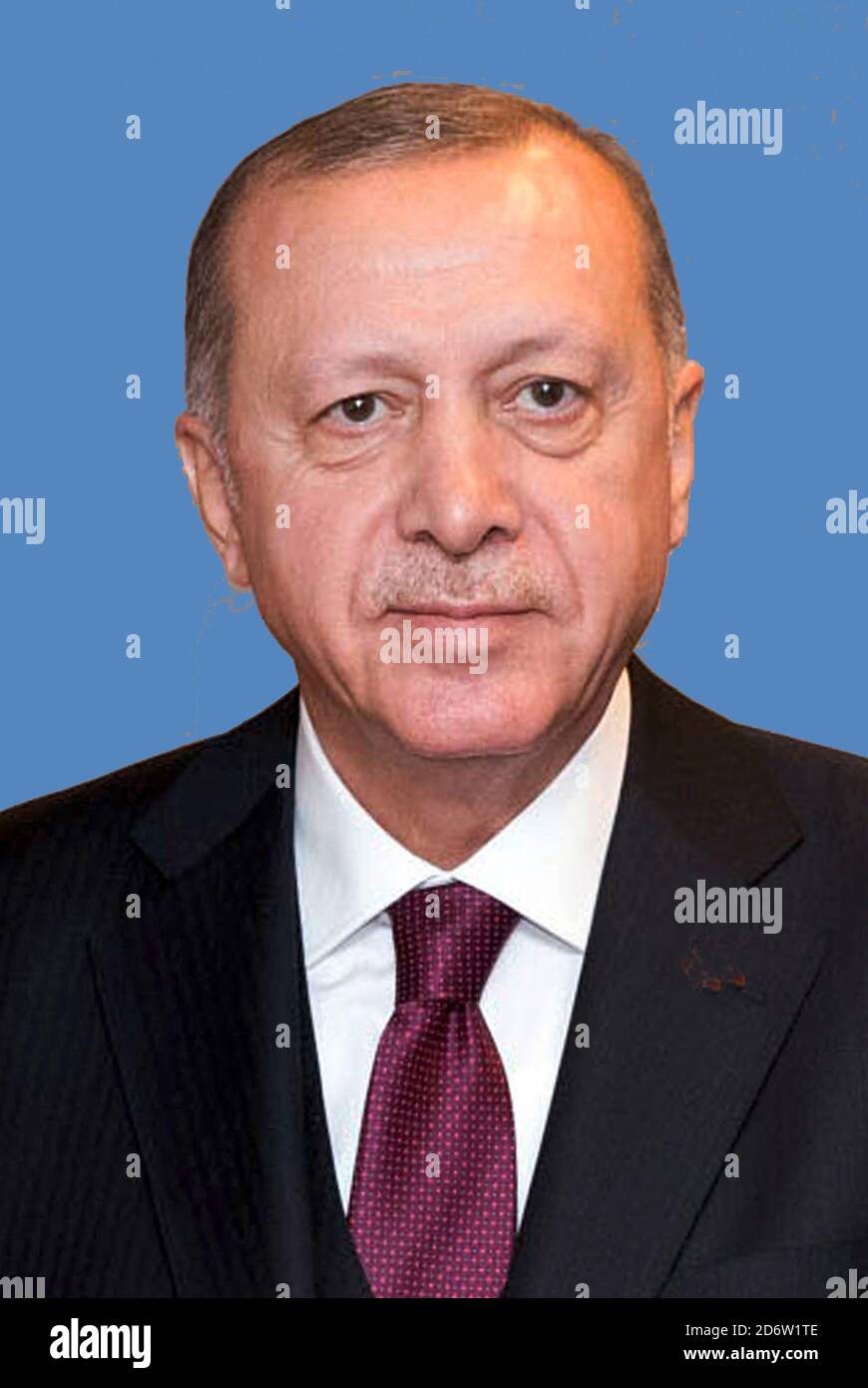 Recep Tayyip Erdogan - *26.02.1954: Türkischer Politiker und Präsident der Republik Türkei. Stockfoto