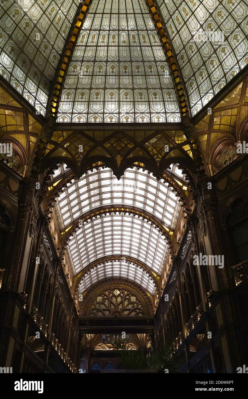 Interior, Brudern House - Paris Courtyard, Budapest, Ungarn, Brudern-haz - Parizsi udvar, Magyarország, Europa Stockfoto