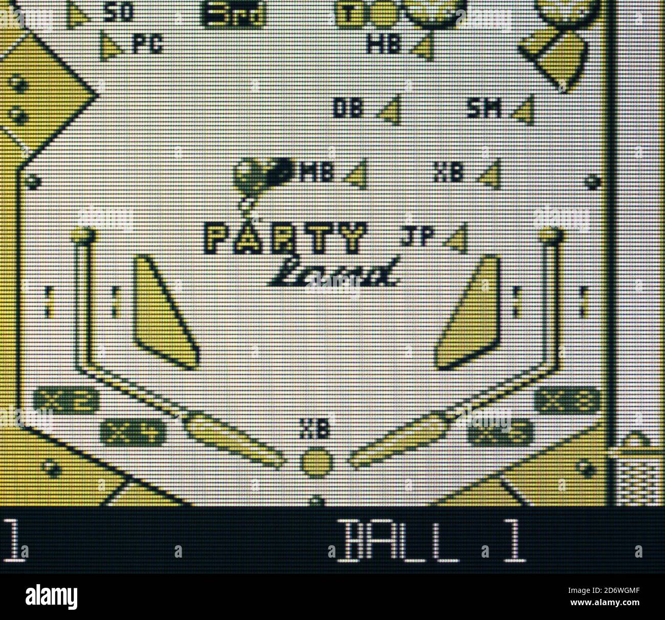 Pinball Fantasies - Nintendo Gameboy Videogame - nur zur redaktionellen Verwendung Stockfoto