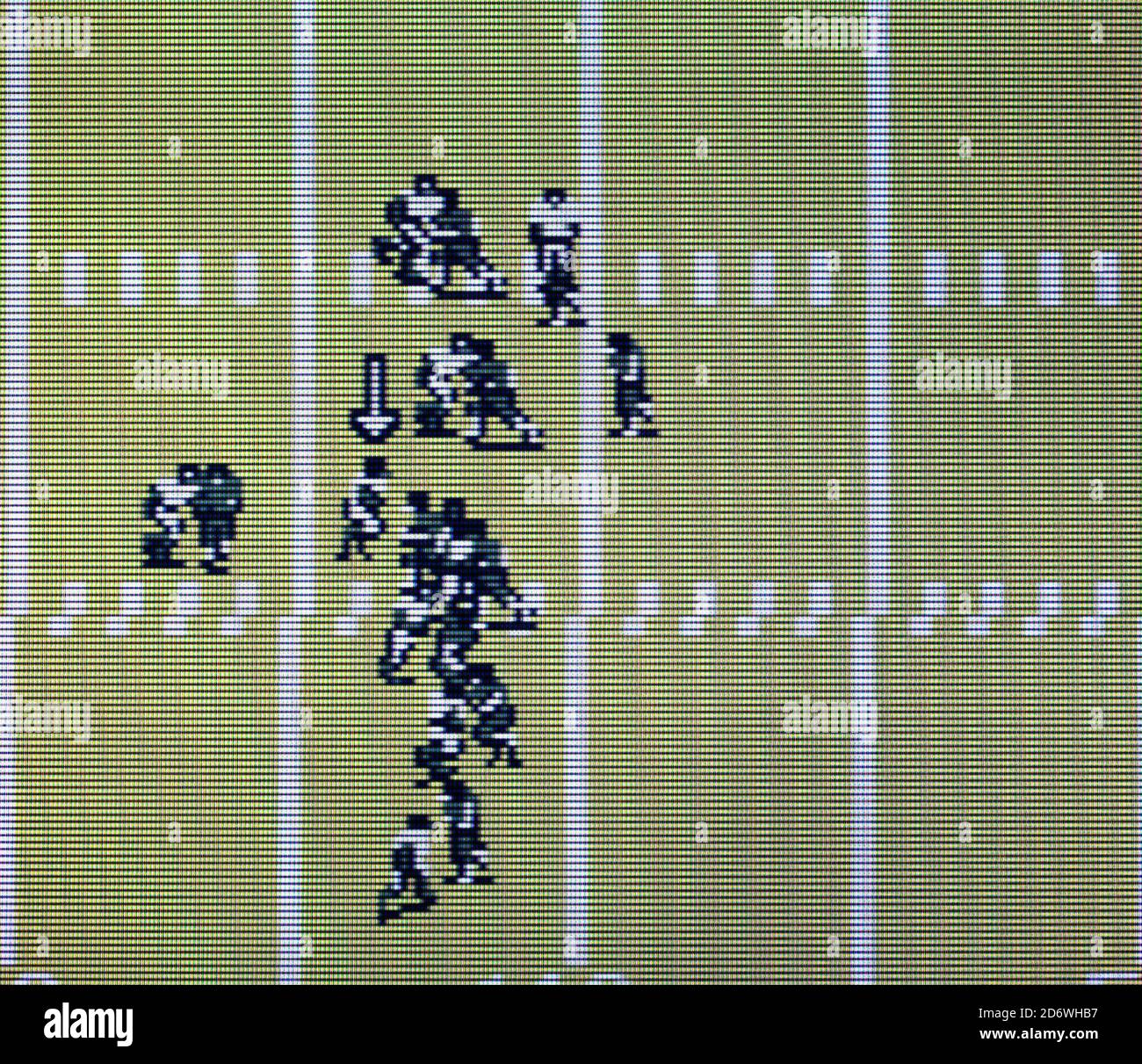 Sports Illustrated Football Baseball - Nintendo Gameboy Videogame - Editorial Nur verwenden Stockfoto