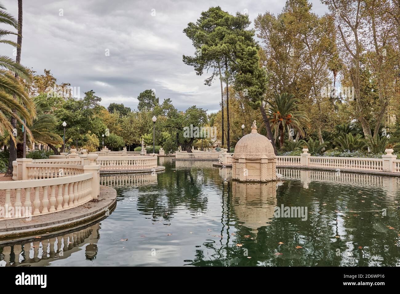 See in Ribalta Park in der Stadt Castellon de la Plana, Spanien, Europa Stockfoto