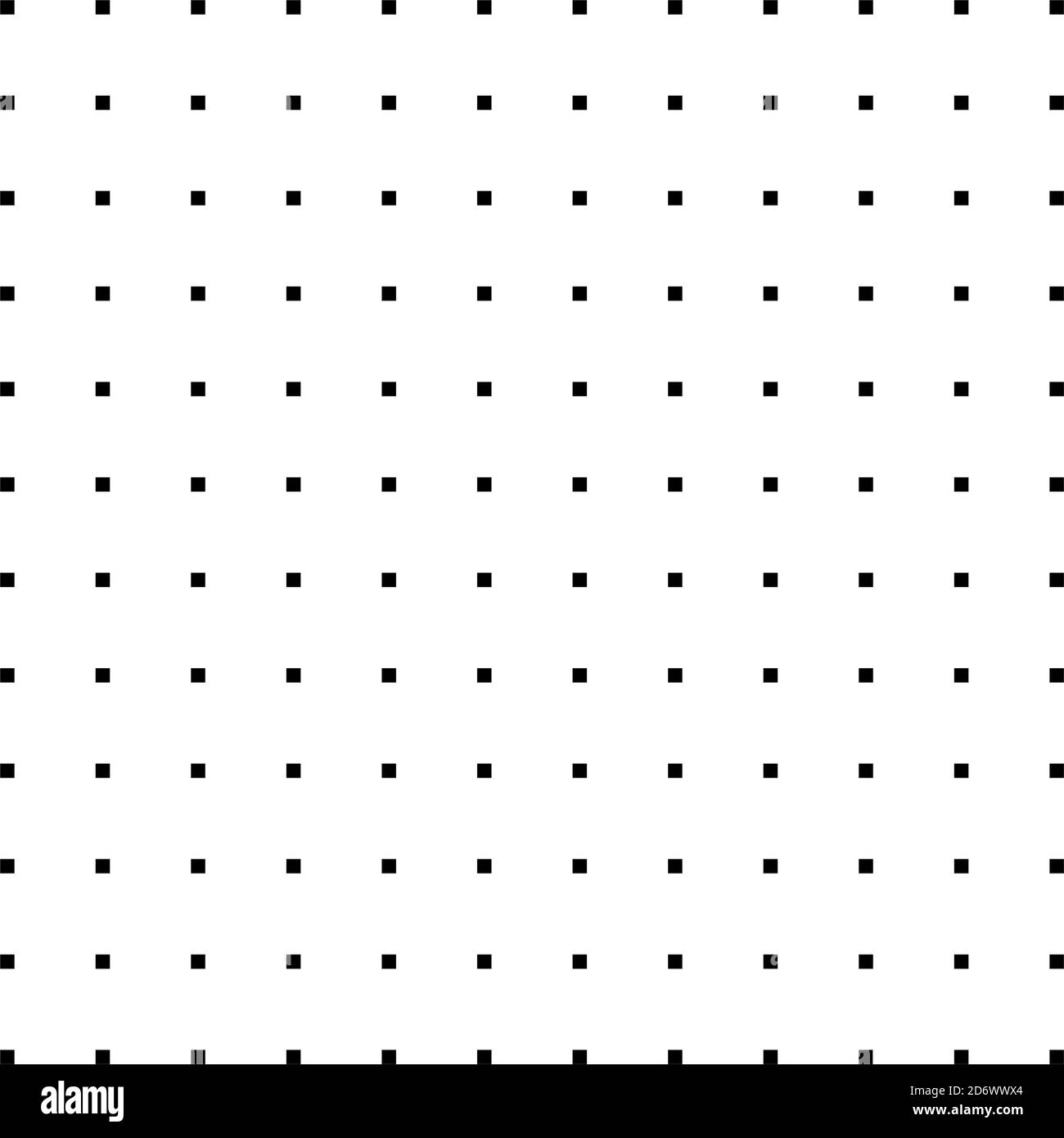 Einfache, einfache Quadrate wiederholbar, nahtloser Hintergrund, Muster. Karierte Quadrate, karierte Hintergrunddarstellung. Gitter, Netz, chequr Gitter, Grat Stock Vektor