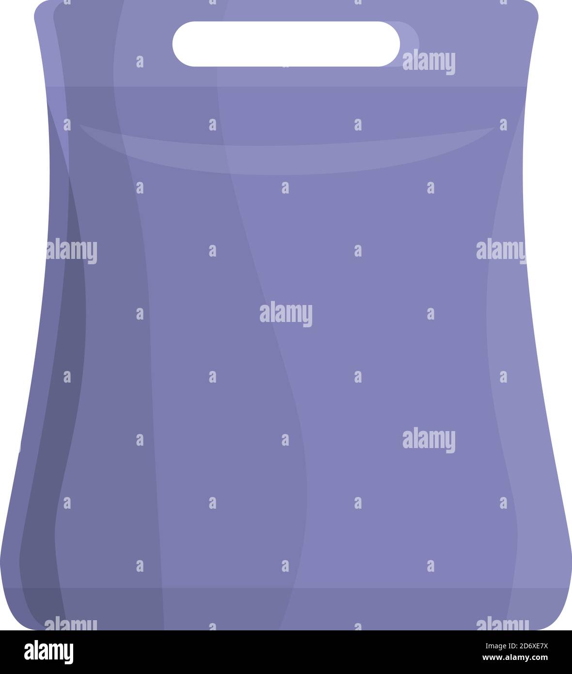 Symbol für Milchproteinbeutel. Cartoon von Milch-Protein-Beutel Vektor-Symbol für Web-Design isoliert auf weißem Hintergrund Stock Vektor