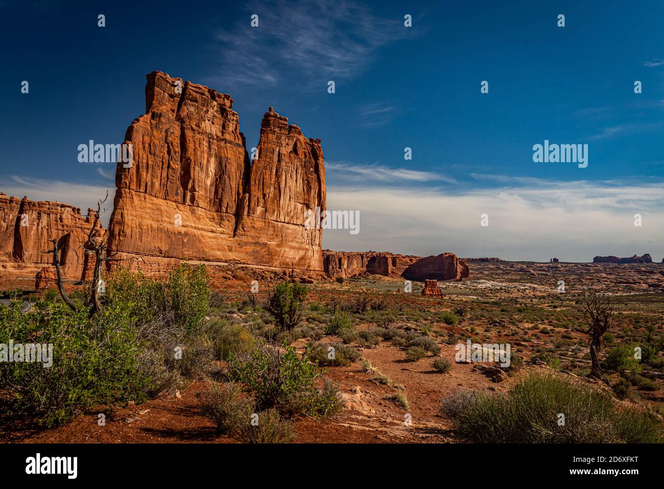 Arches-Nationalpark, Utah Stockfoto