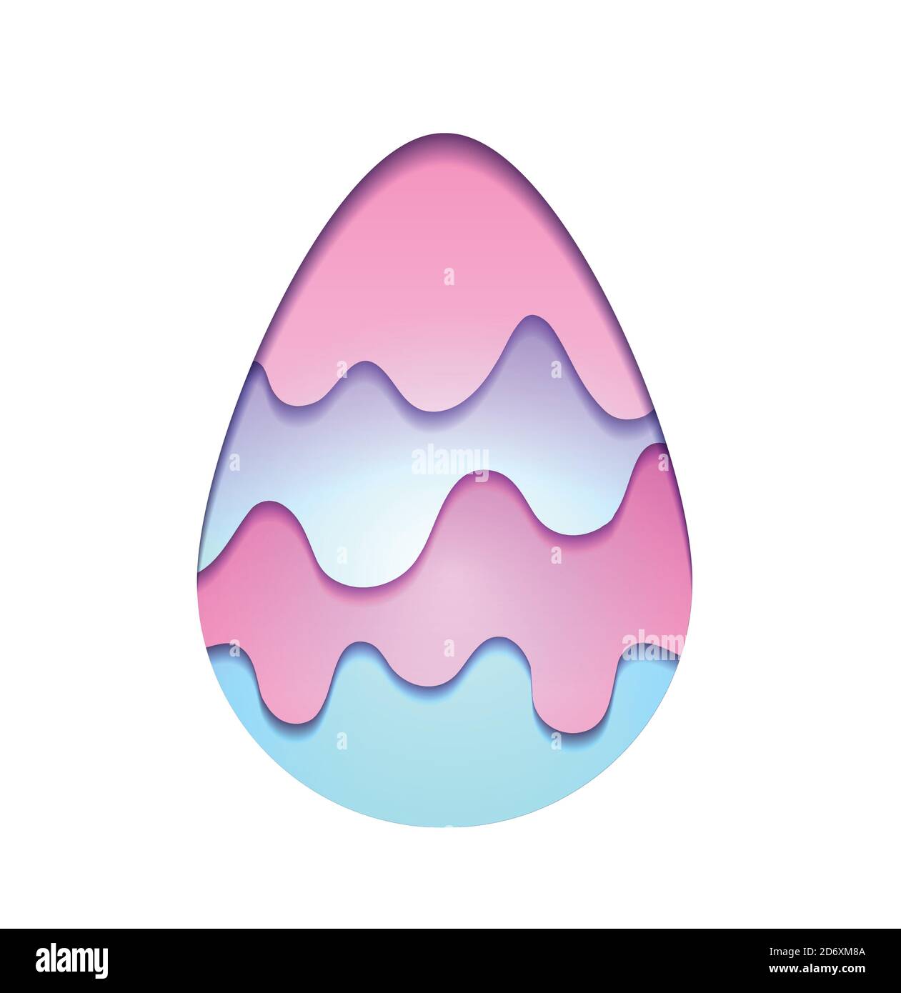 Grusskarte Mit Eierschnitzerei Aus Papier Mit Farbtropfen Schatten Und Osterschrift Vektor Ostern Element Fur Karte Fur Grusse Einladungen Bann Stock Vektorgrafik Alamy