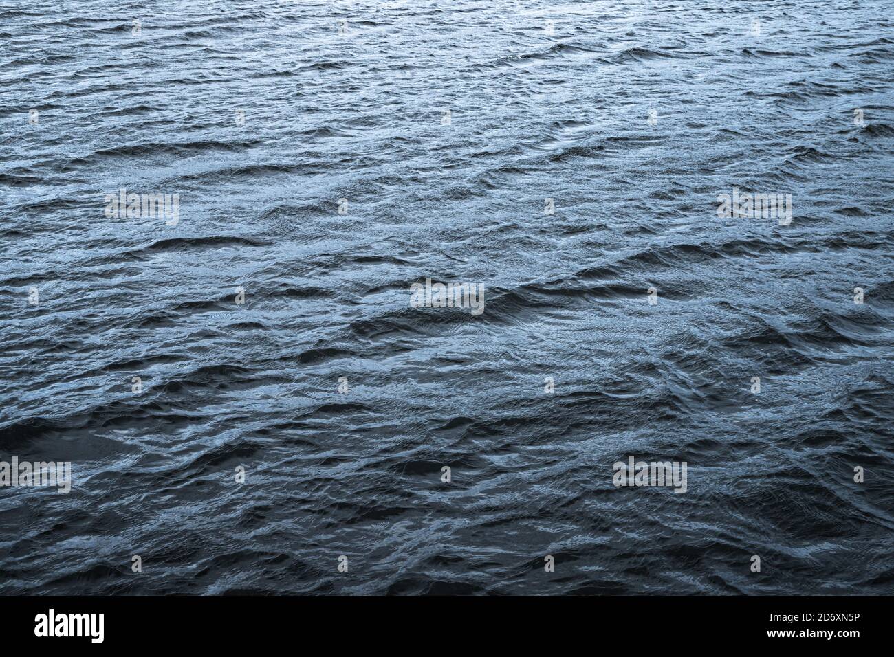 Blue sea water surface, natürliche Hintergrund Foto Textur Stockfoto