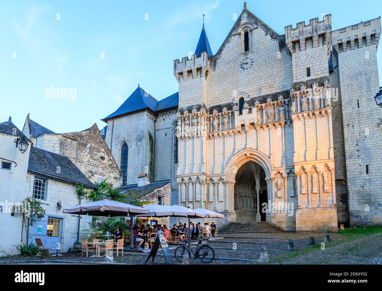 Frankreich, Indre et Loire, Loire Tal als Weltkulturerbe von der UNESCO, Candes Saint Martin aufgeführt, mit der Bezeichnung les plus beaux villages de France (Die Bea Stockfoto