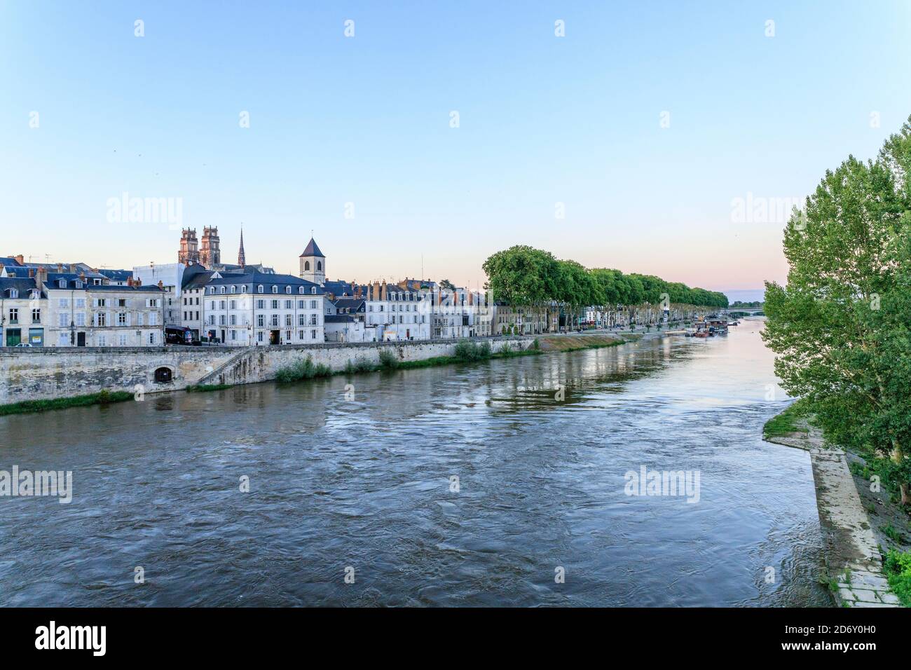 Frankreich, Loiret, Loire-Tal als Weltkulturerbe der UNESCO, Orleans, // Frankreich, Loiret (45), Val de Loire classé au Patrimoine Mondial de l'UNESC Stockfoto