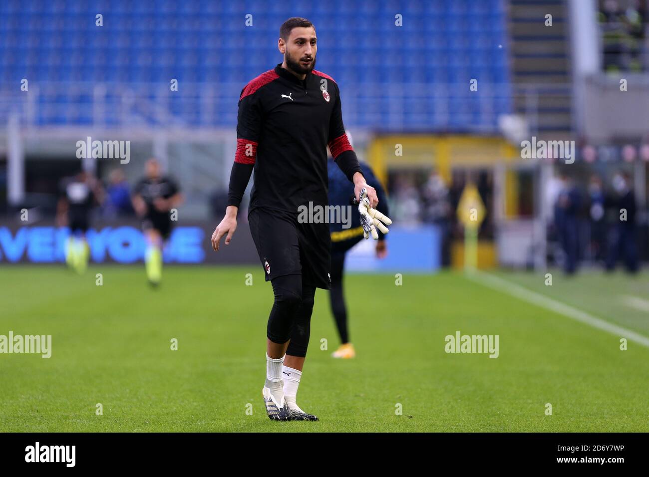 Mailand (Italien), 17. oktober 2020. Gianluigi Donnarumma von AC Mailand während der Serie EIN Spiel zwischen FC Internazionale und AC Mailand. Stockfoto