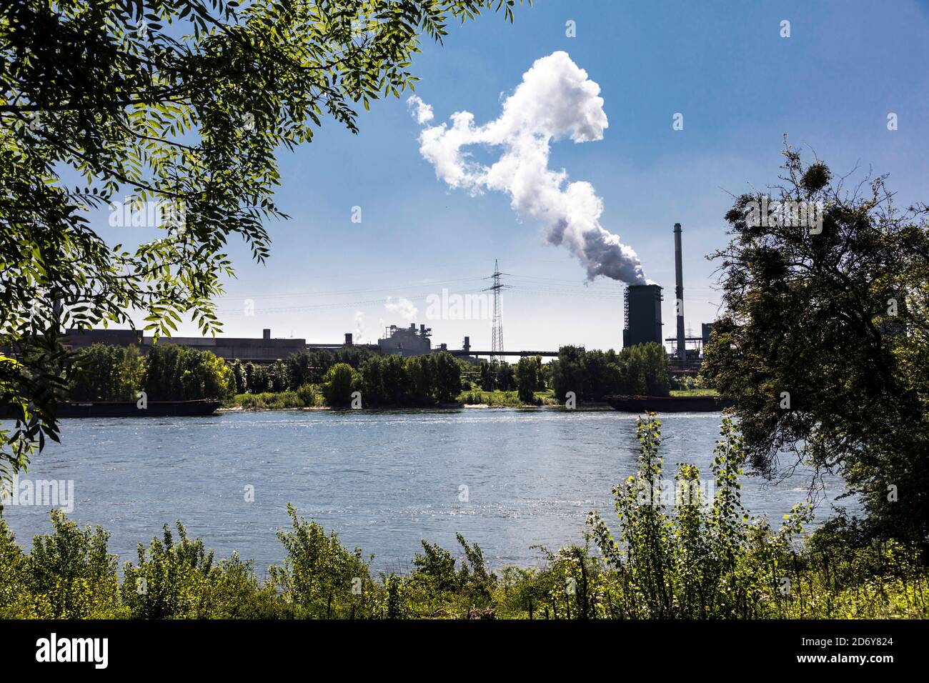 Ironwroks Huttenwerke Krupp Mannesmann - HKM Stockfoto