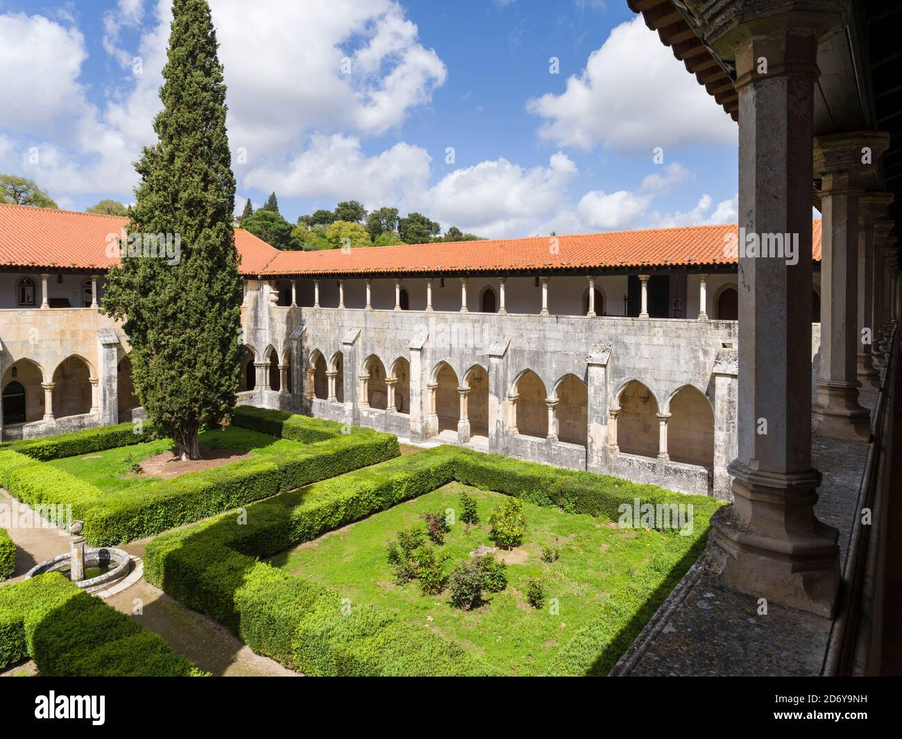 Kloster von König Afonso V. das Kloster von Batalha, Mosteiro de Santa Maria da Vitoria, als UNESCO-Weltkulturerbe. Eine Touristenattraktion nein Stockfoto