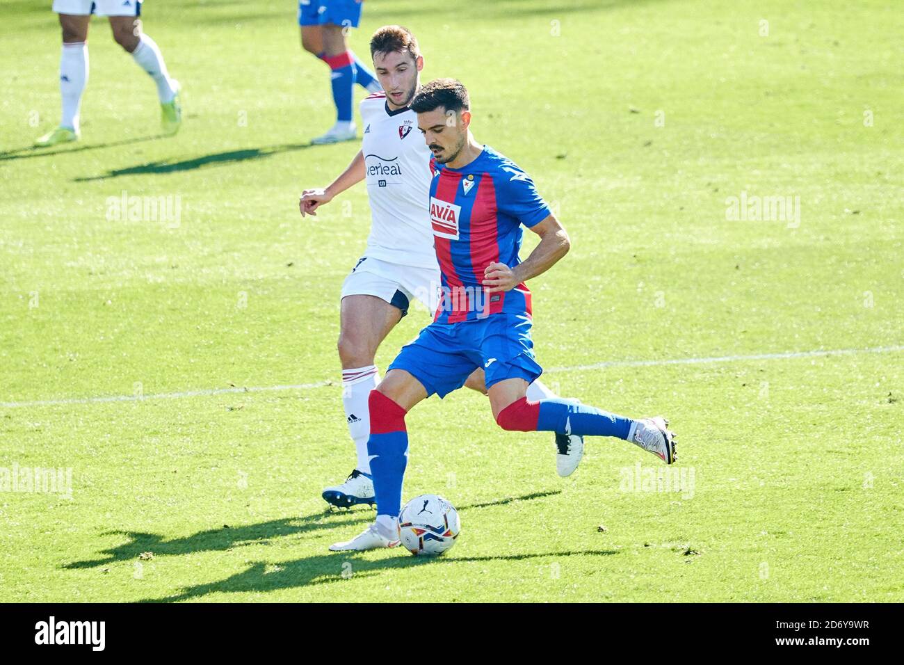 Ergio Alvarez von Eibar während der spanischen Meisterschaft La Liga Fußballspiel zwischen SD Eibar und CA Osasuna am 18. Oktober 2020 in Municipal Ipurua Stockfoto