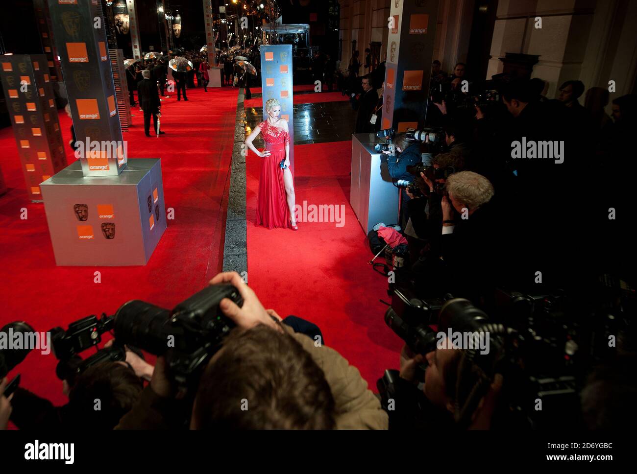 Sarah Harding bei den Orange British Academy Film Awards 2011 im Royal Opera House, Covent Garden, London Stockfoto