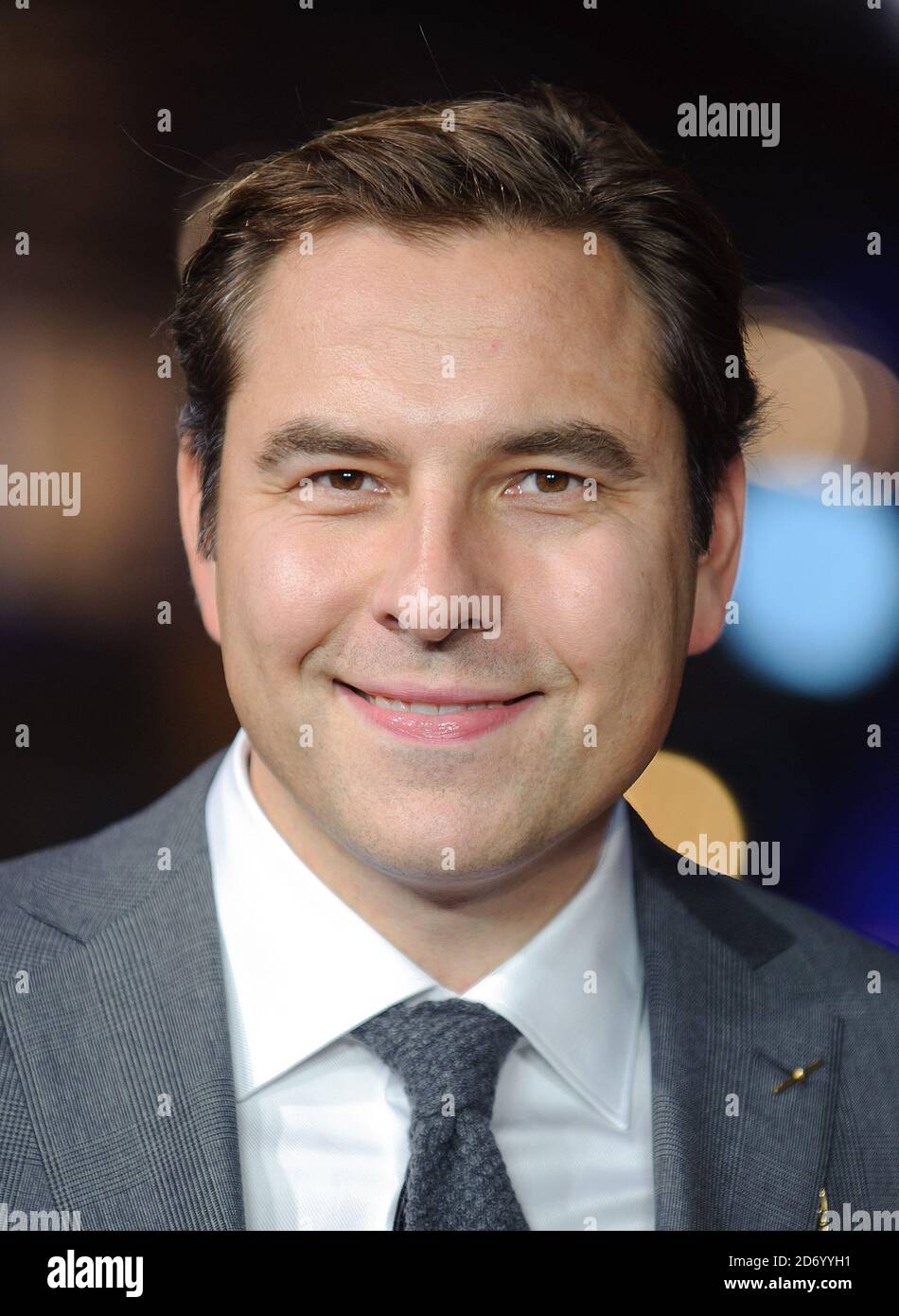 David Walliams kommt bei der Premiere von Deep Blue Sea an, die im Odeon-Kino am Leicester Square als Abschlussgala des BFI London Film Festival stattfindet. Stockfoto