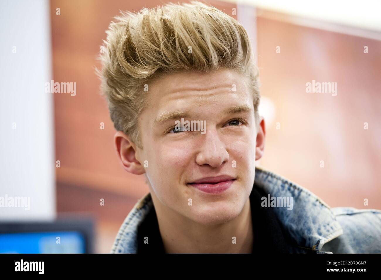 Cody Simpson beim "Shoe Signing" für seine eigene Schuhserie im Schuh im Zentrum von London. Stockfoto