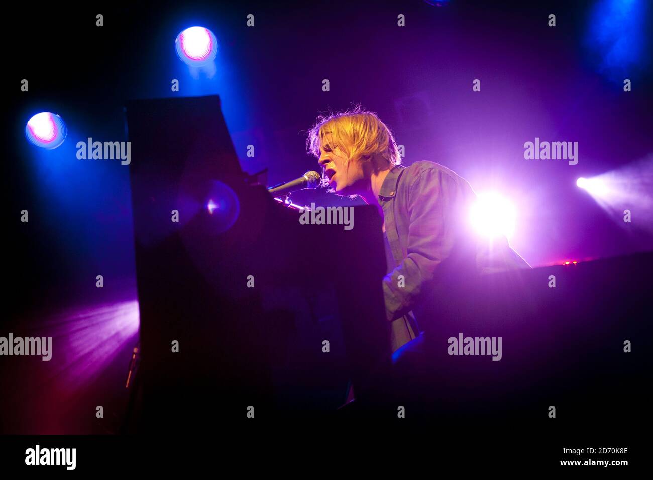 Tom Odell beim Electric Ballroom in Camden, London. Stockfoto