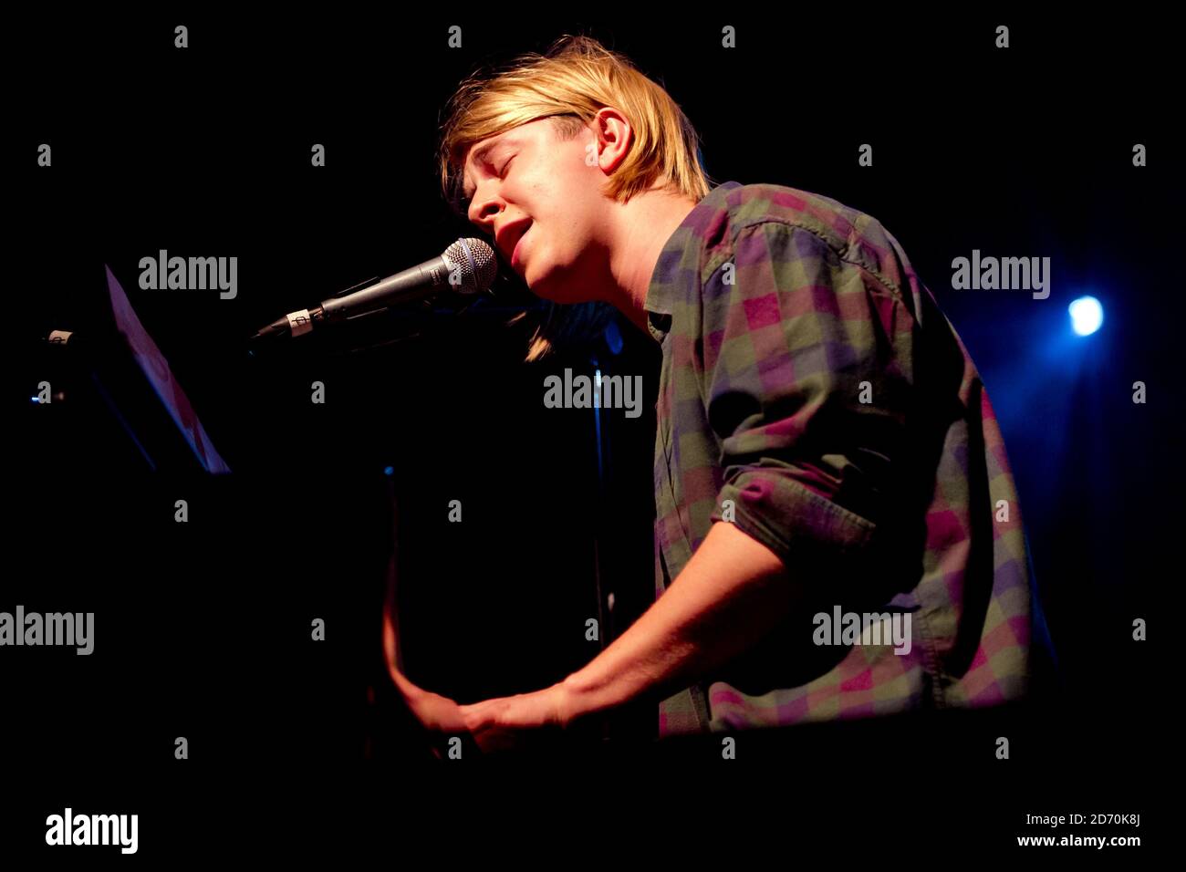 Tom Odell beim Electric Ballroom in Camden, London. Stockfoto