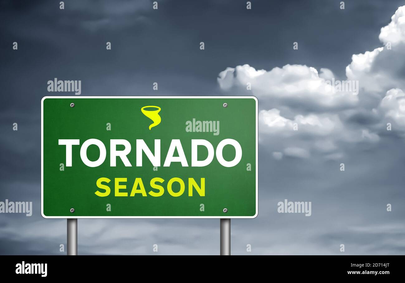 Tornado-Saison Stockfoto