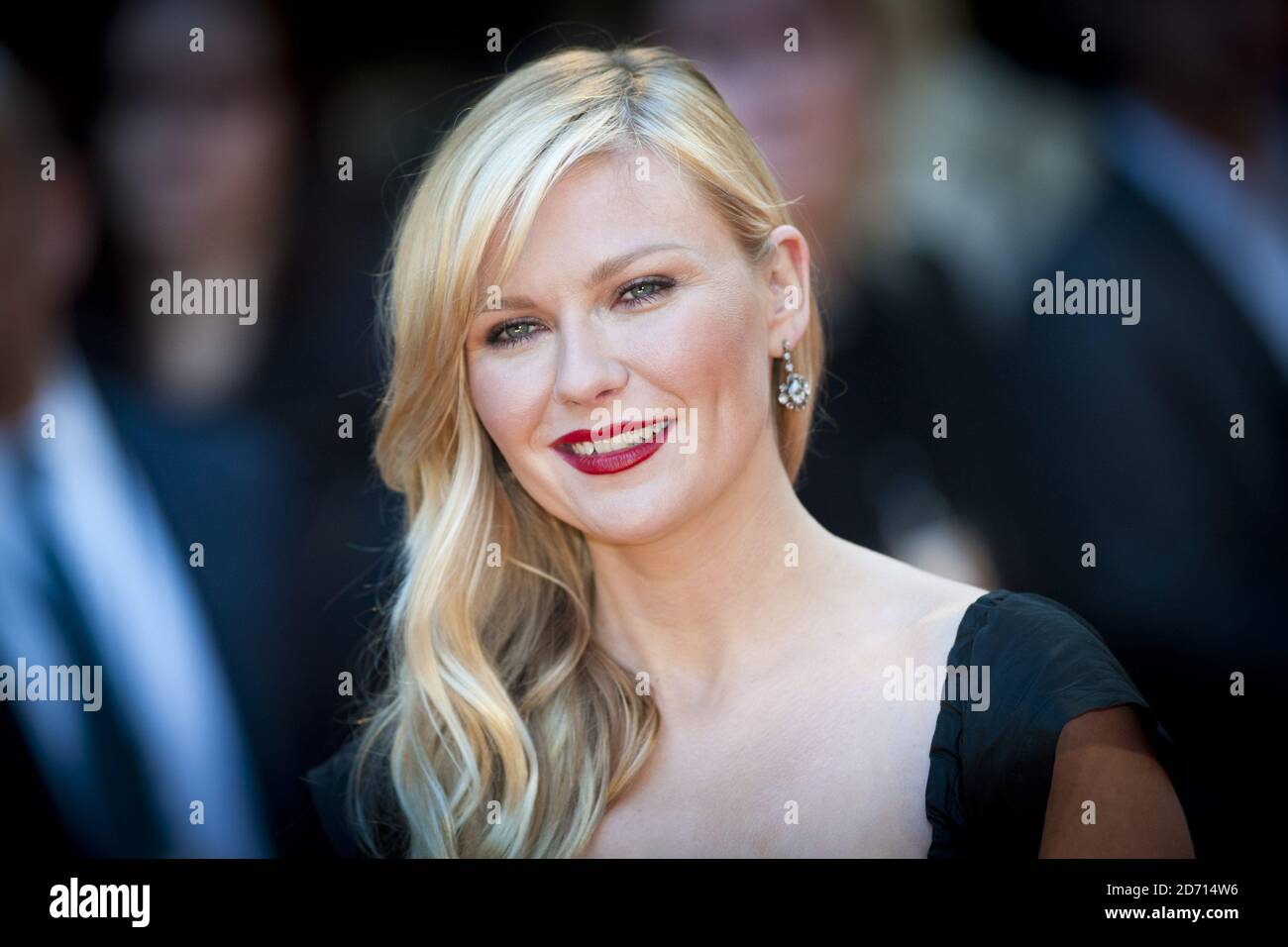 Kirsten Dunst bei der Premiere von The Two Faces of January, auf dem Curzon Mayfair in London. Stockfoto