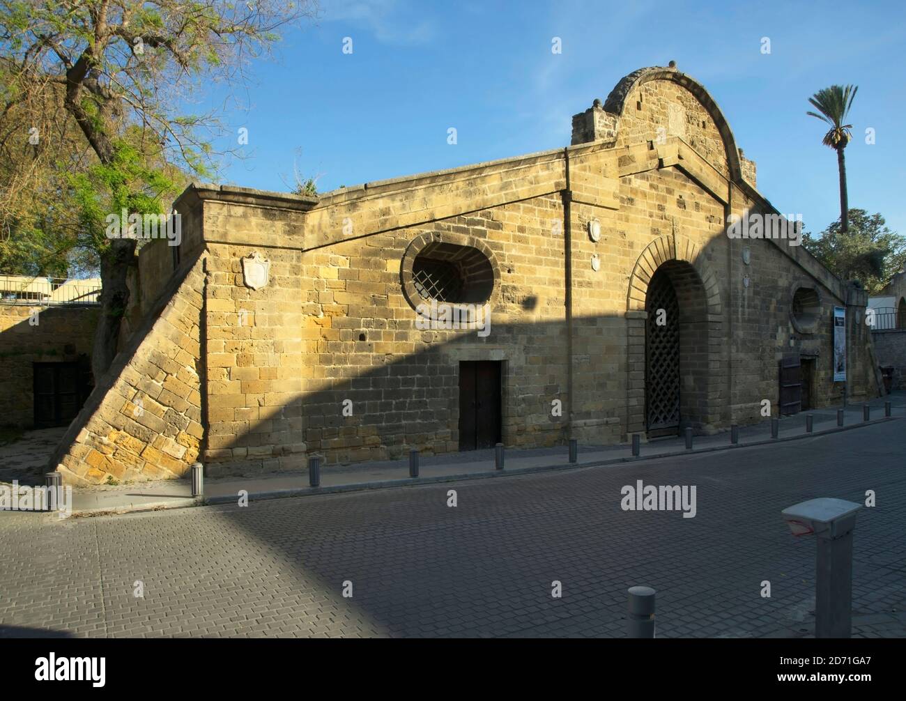 Famagusta Tor in Nikosia. Zypern Stockfoto