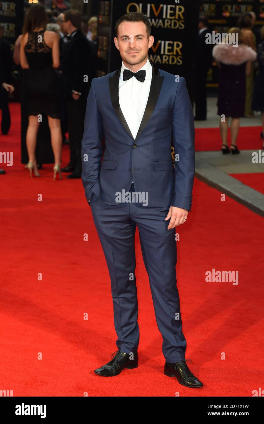 Jules Knight bei den Olivier Awards im Royal Opera House in London. Stockfoto