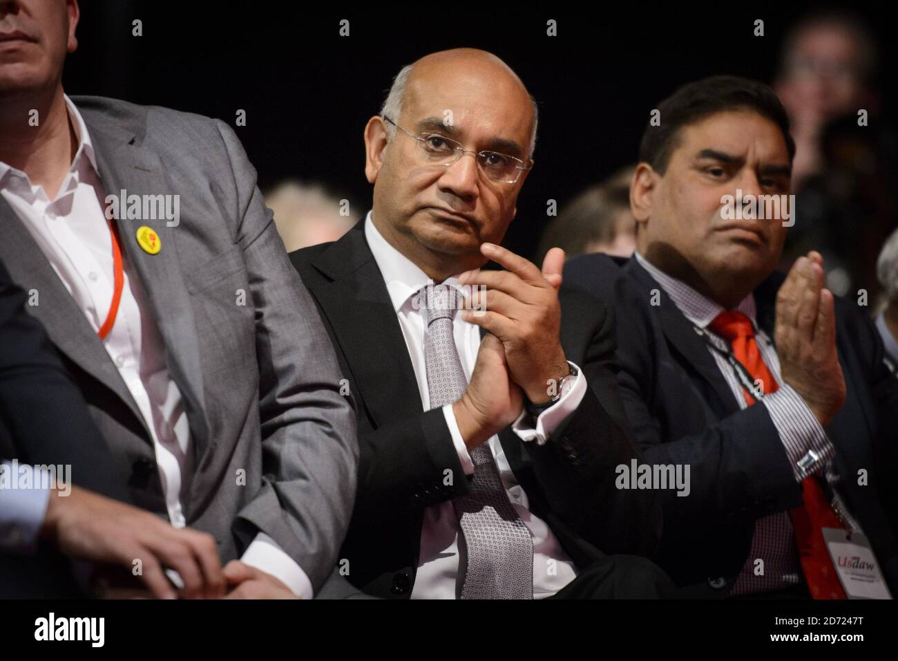 Der Abgeordnete Keith Vaz nimmt am dritten Tag der Labour Party Konferenz in Liverpool Teil. Bilddatum: Dienstag, 27. September 2016. Bildnachweis sollte lauten: Matt Crossick/ EMPICS Entertainment. Stockfoto