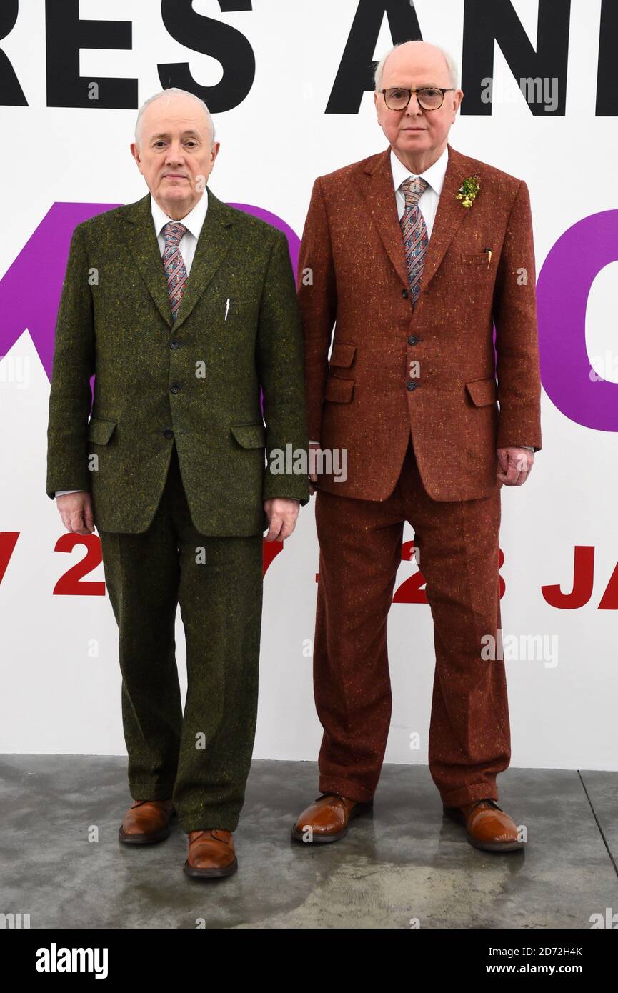 Gilbert und George: The Beard Pictures, bei White Cube, Bermondsey 