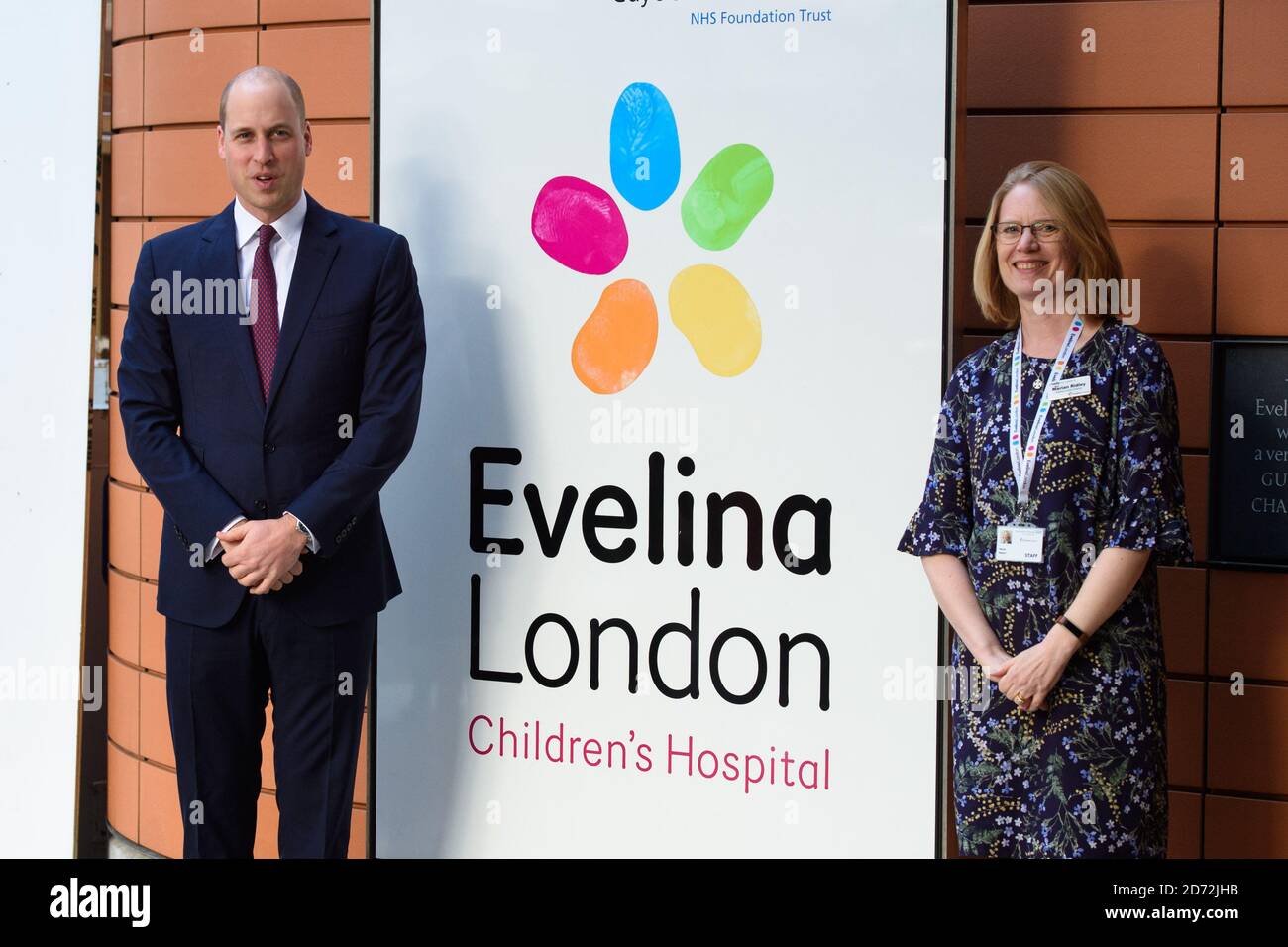 Der Herzog von Cambridge bei seiner Ankunft im Evelina London Children's Hospital, London, wo er den Start von 'Step into Health' feierte, einem Programm, das ehemaligen Militärangehörigen hilft, und am Donnerstag, dem 17. Januar 2018. Bildnachweis sollte lauten: Matt Crossick/ EMPICS Entertainment. Stockfoto