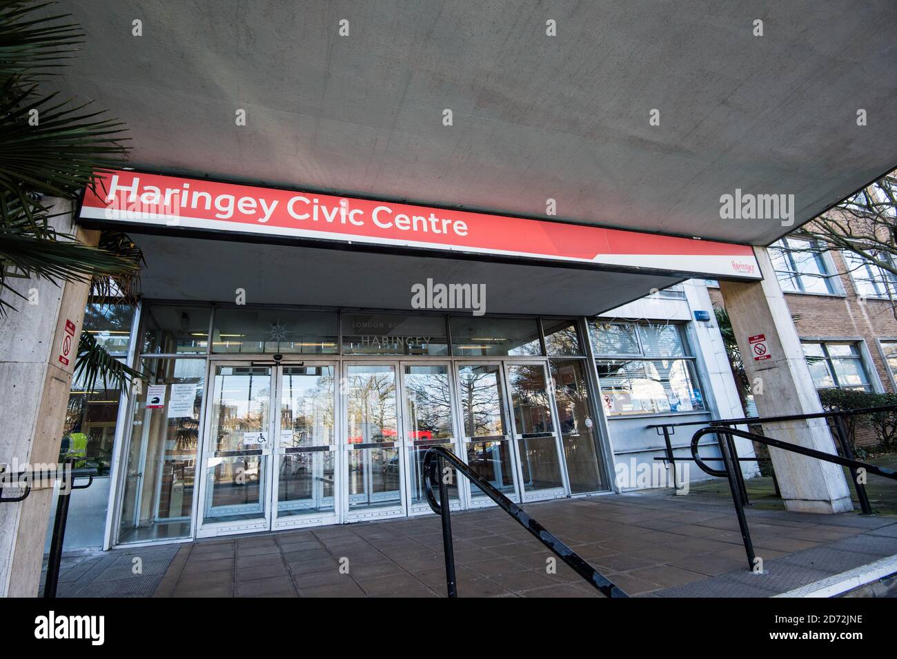 Allgemeine Ansicht der Büros des Haringey Council in Wood Green, Nord-London. Bilddatum: Donnerstag, 1. Februar 2018. Bildnachweis sollte lauten: Matt Crossick/ EMPICS Entertainment. Stockfoto