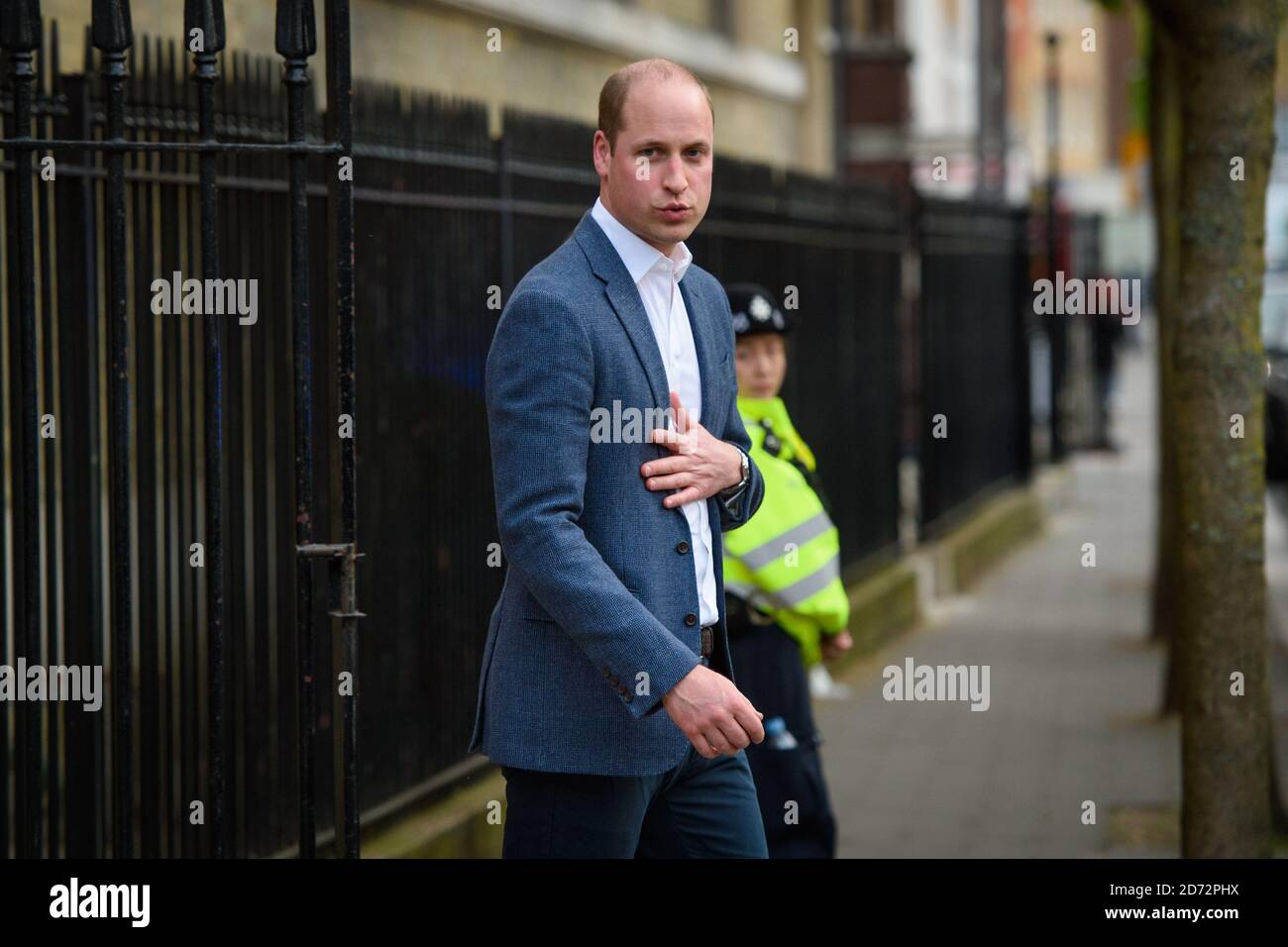 Prinz William bei der Eröffnung des Greenhouse Sports Centre, in Marylebone, London. Bilddatum: Donnerstag, 26. April 2018. Bildnachweis sollte lauten: Matt Crossick/ EMPICS Entertainment. Stockfoto