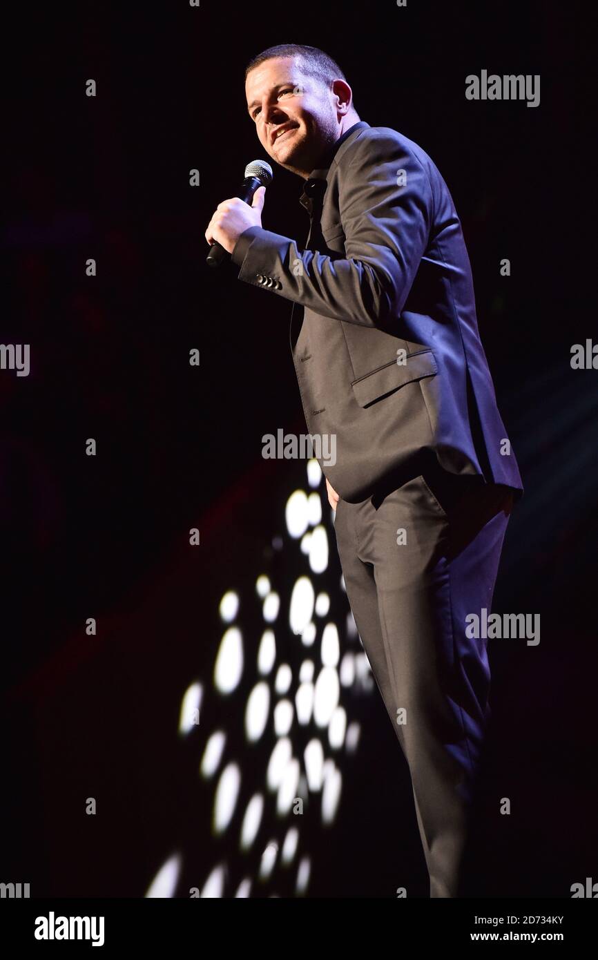 Kevin Bridges tritt während der Teenage Cancer Trust Comedy Night in der Royal Albert Hall in London auf. Bilddatum: Mittwoch, 27. März 2019. Bildnachweis sollte lauten: Matt Crossick/Empics Stockfoto