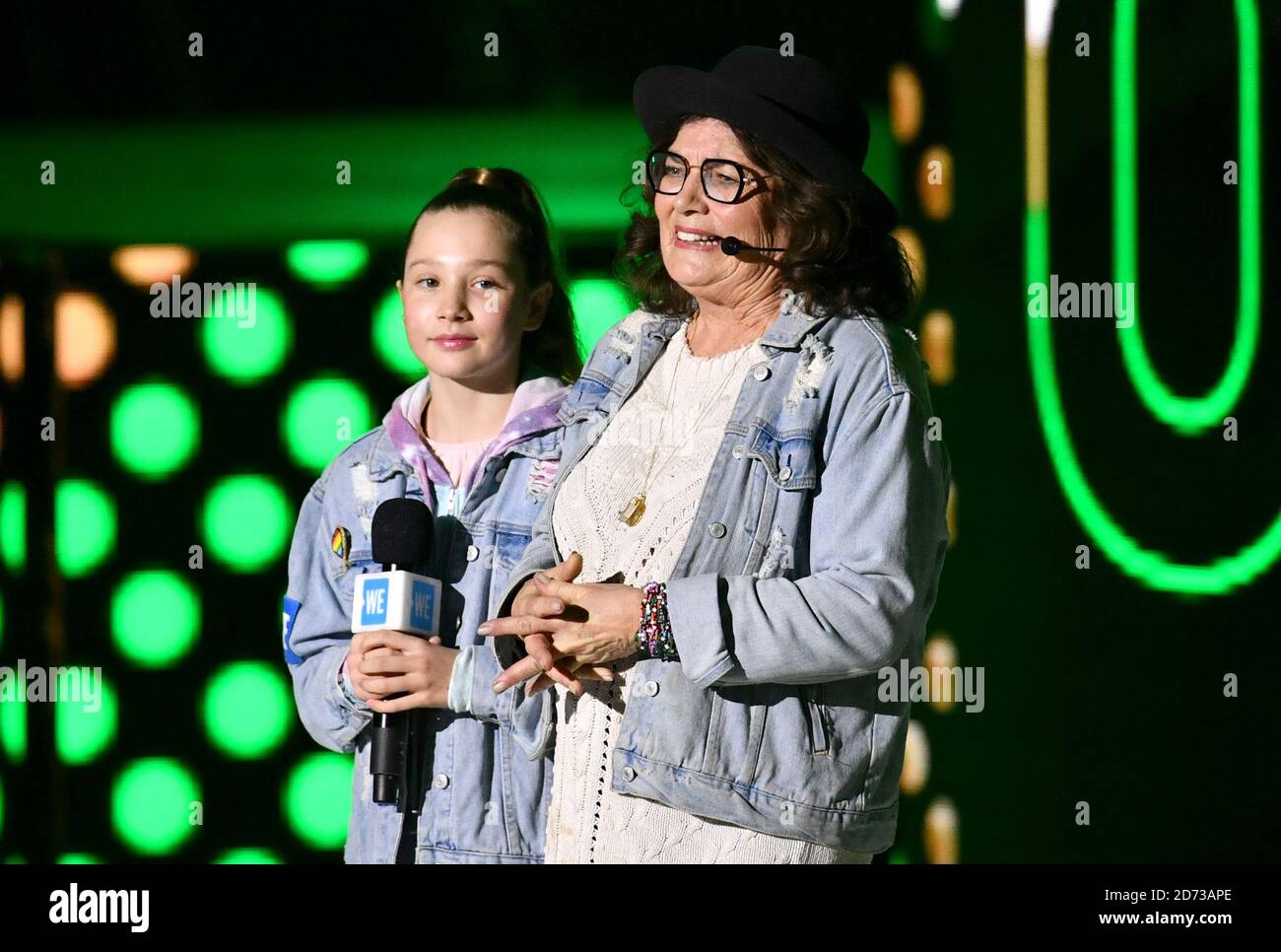 Margaret Trudeau auf der Bühne während des WE Day UK Charity Event und Konzert in der SSE Arena, Arena Square, London. Bilddatum: Mittwoch, 3. März. Bildnachweis sollte lauten: Matt Crossick/Empics Stockfoto