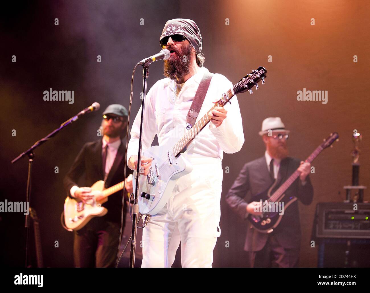 Aels tritt an der Brixton Academy im Süden Londons auf. Stockfoto