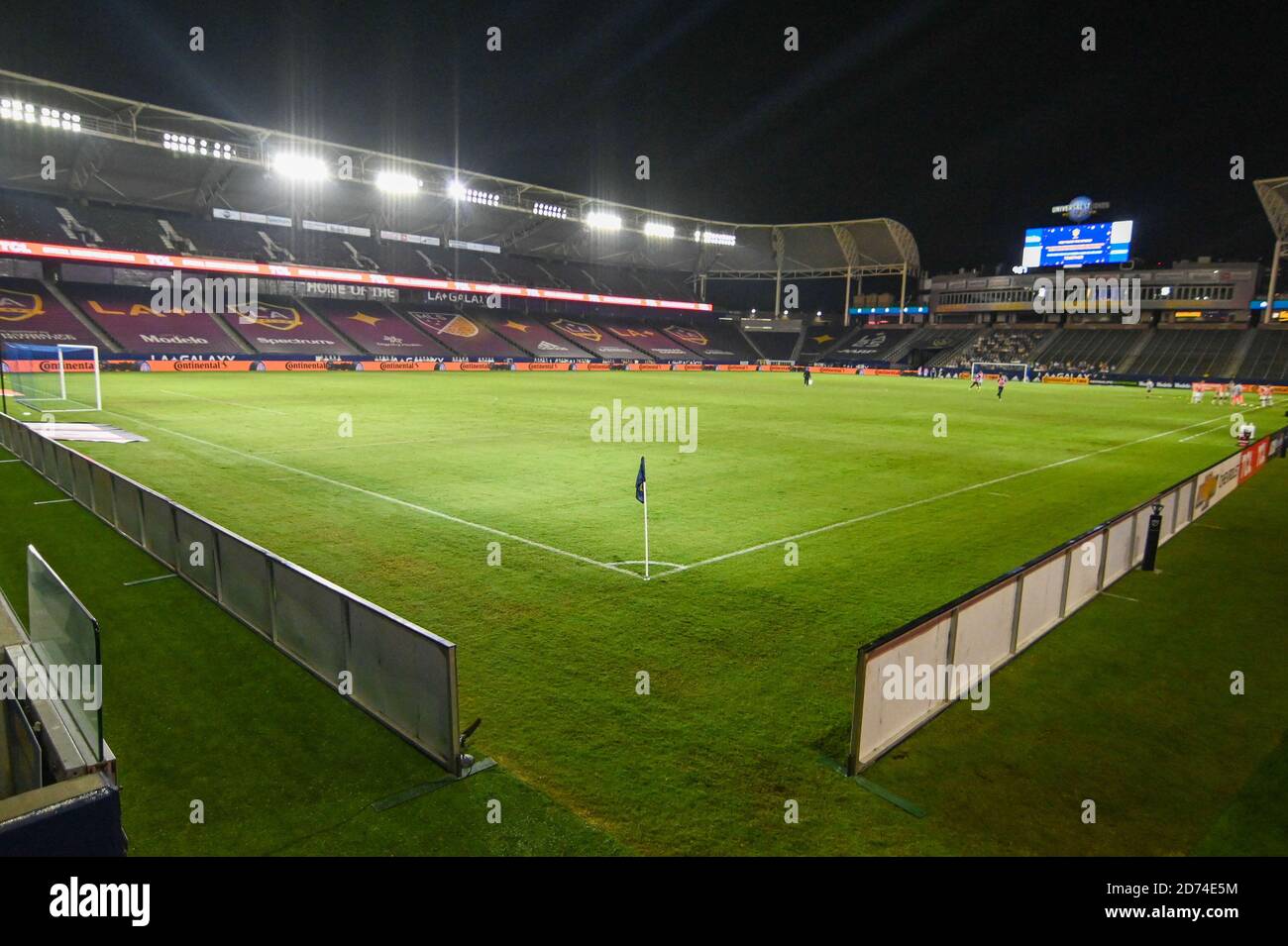 Carson, Usa. Oktober 2020. Allgemeine Gesamtansicht der würde Health Sports Park ohne Fans während eines MLS Fußballspiel, Sonntag, 18. Oktober 2020, in Carson, Kalifornien. Die Los Angeles Galaxy besiegte Vancouver Whitecaps 1-0. (Foto von IOS/Espa-Images) Quelle: European Sports Photo Agency/Alamy Live News Stockfoto