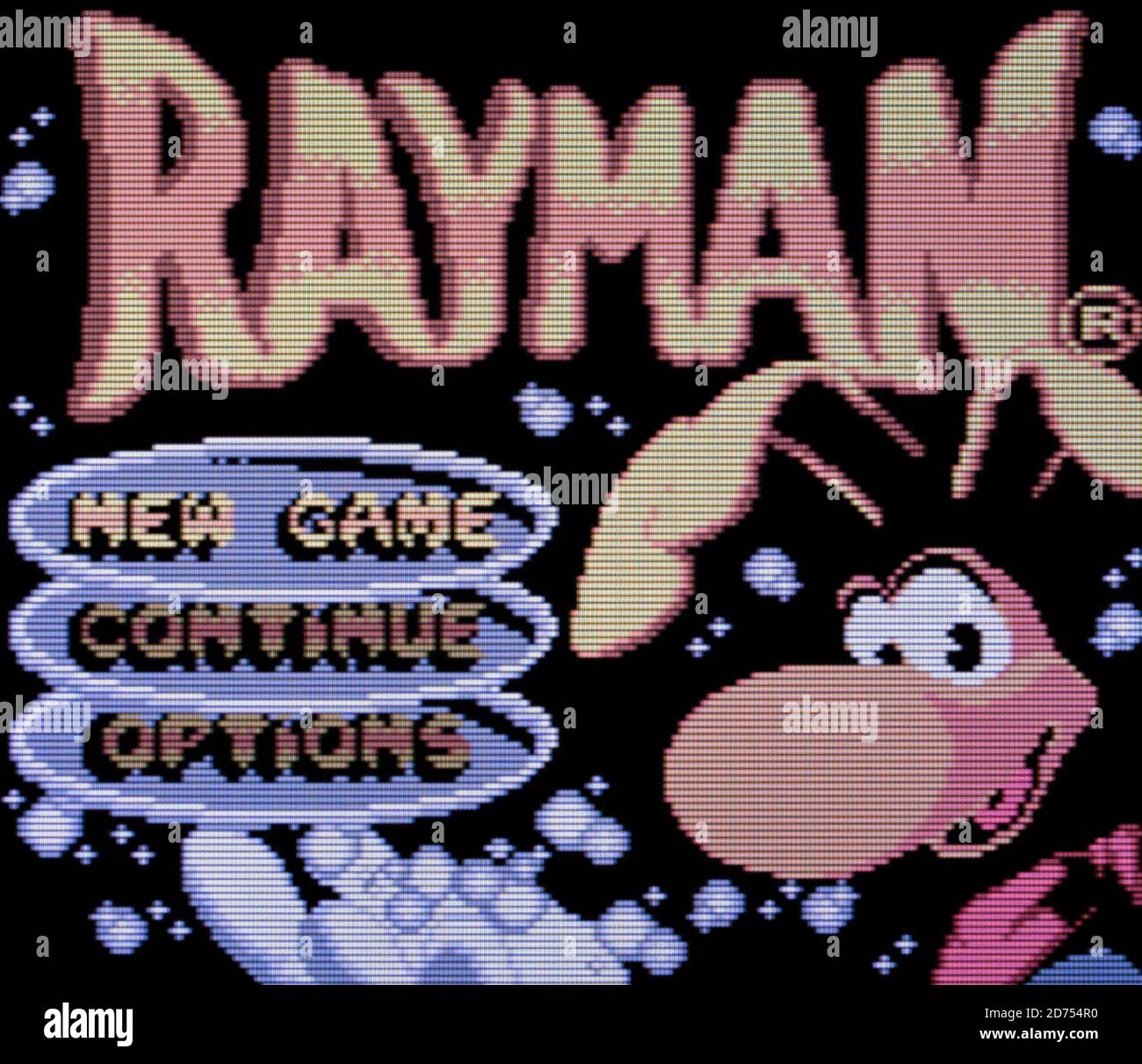 Rayman - Nintendo Game Boy Color Videogame - redaktionelle Verwendung Nur Stockfoto